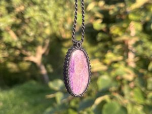 Colgante Macramé Amatista