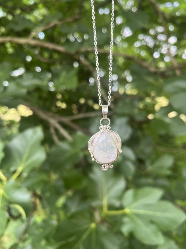 Colgante de Piedra de Luna Boho