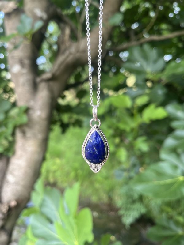 Colgante de Lapislázuli Boho - Imagen 2