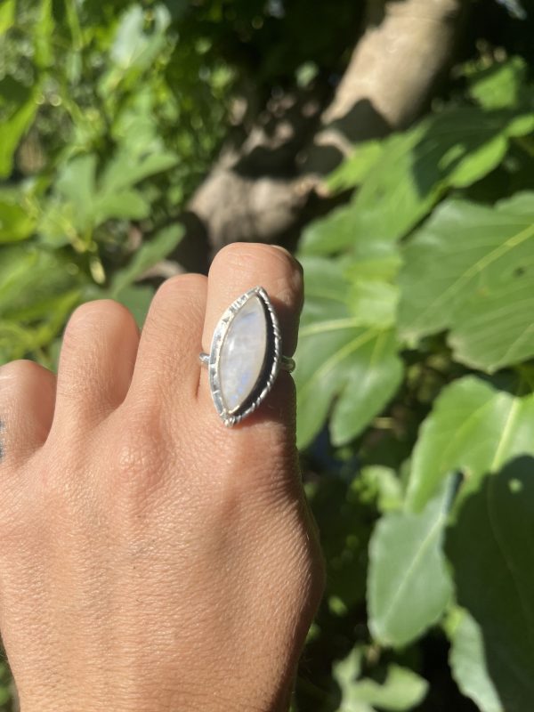 Anillo de Piedra Luna