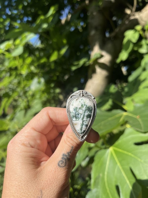 Anillo de Ágata Árbol XL - Imagen 3