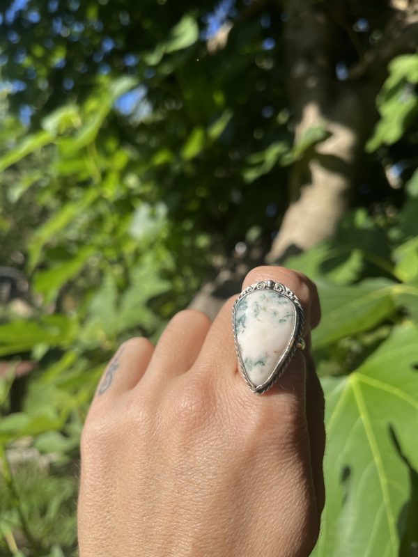 Anillo de Ágata Árbol