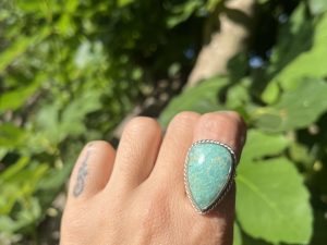 Anillo de Amazonita
