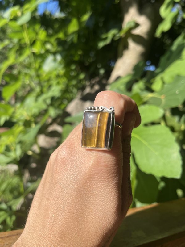 Anillo de Ojo de Tigre - Imagen 2
