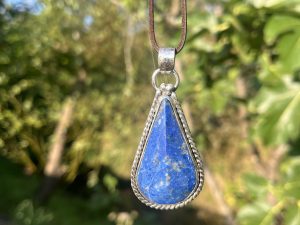 Colgante de Lapislázuli Gota