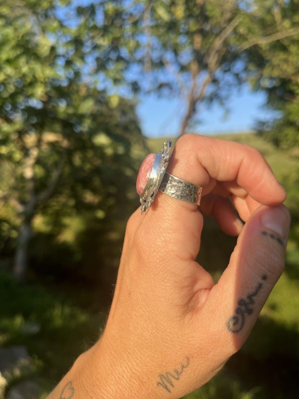 Anillo de Rodocrosita con Espirales - Imagen 3