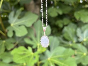 Colgante de Piedra de Luna estilo indú
