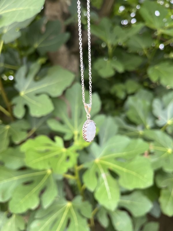 Colgante de Piedra de Luna estilo indú - Imagen 2