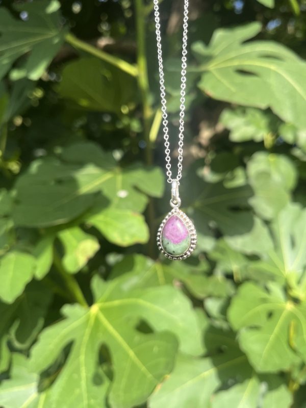 Colgante de Rubí Zoisita boho - Imagen 2