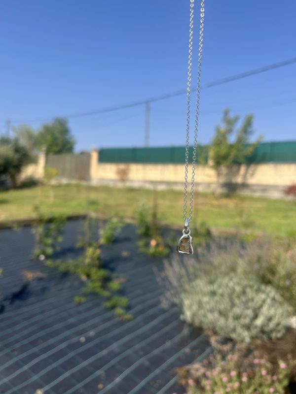 Colgante de Citrino en bruto - Imagen 3