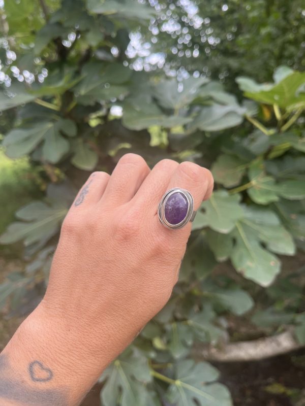 Anillo de Amatista nido - Imagen 2