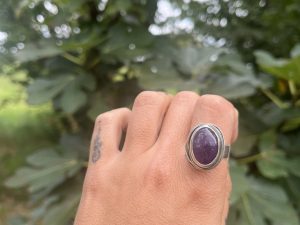 Anillo de Amatista nido