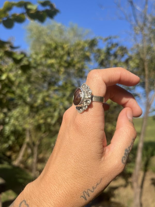 Anillo de Ágata de fuego - Imagen 3
