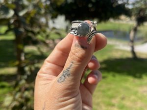 Anillo de Jade de Guatemala abierto