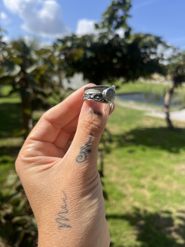Anillo de Jade de Guatemala abierto - Imagen 2