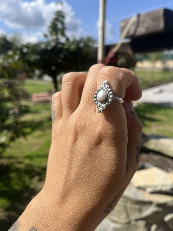 Anillo de Perla de río