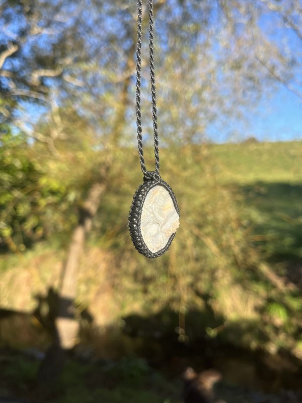 Colgante de Macramé de Ágata del desierto - Imagen 2