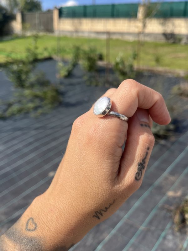 Anillo de Perla de río luna llena - Imagen 2