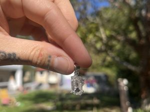 Colgante de Diamante Herkimer