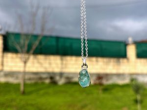 Colgante de Apatito en bruto