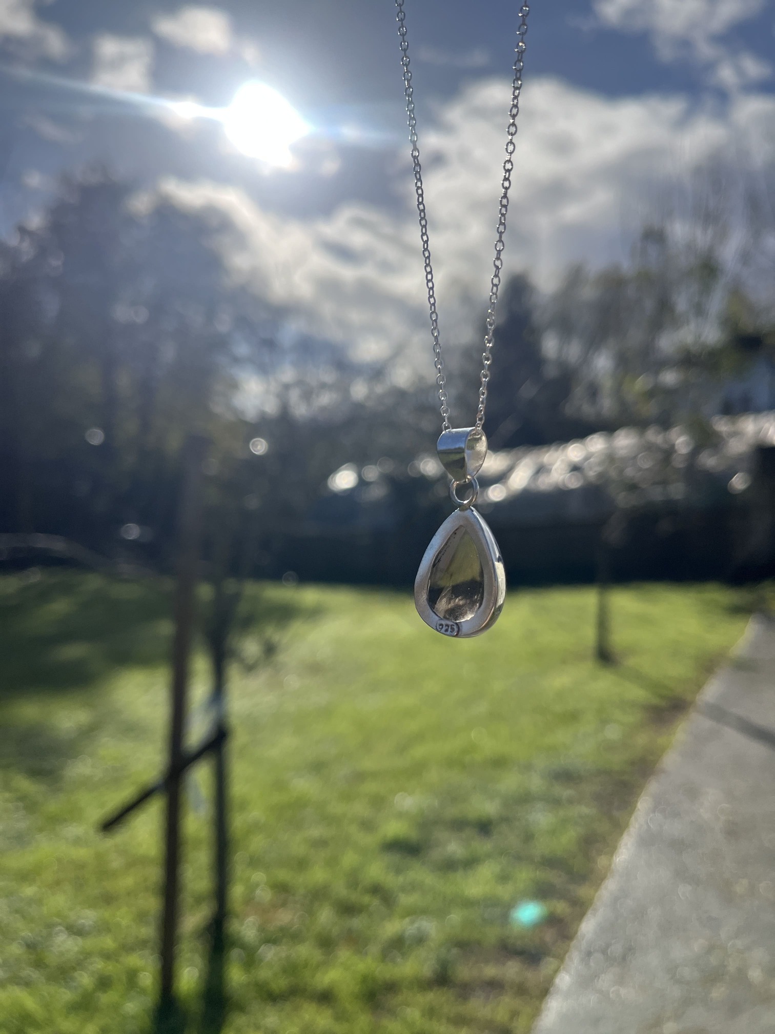 Colgante de Cuarzo ahumado - Imagen 3