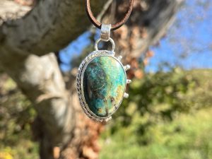 Colgante Opalina de Perú bolitas