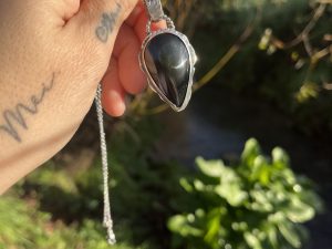 Colgante de Obsidiana Arcoíris