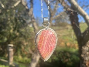 Colgante de Rodocrosita XL