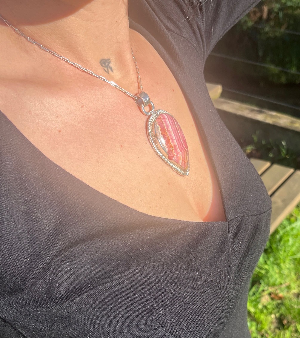 Colgante de Rodocrosita XL - Imagen 4