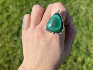 Anillo de Malaquita crecimiento