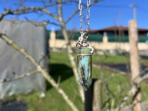 Colgante de Punta de Ópalo Andino