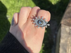 Anillo de Labradorita "Mirada interior"