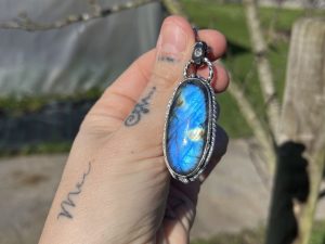 Colgante de Labradorita