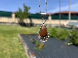 Colgante de Ojo de tigre naturaleza