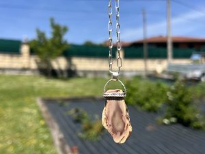 Colgante de Jaspe Rosa