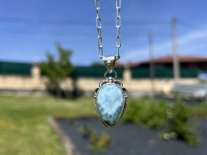 Colgante de Larimar sirena